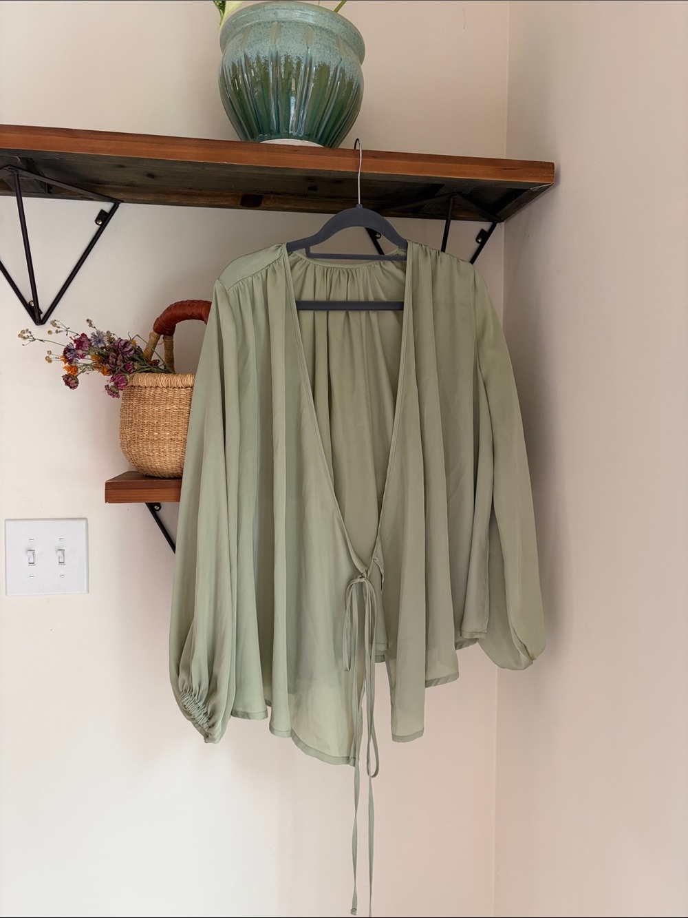 Oh Seven Days wrap top